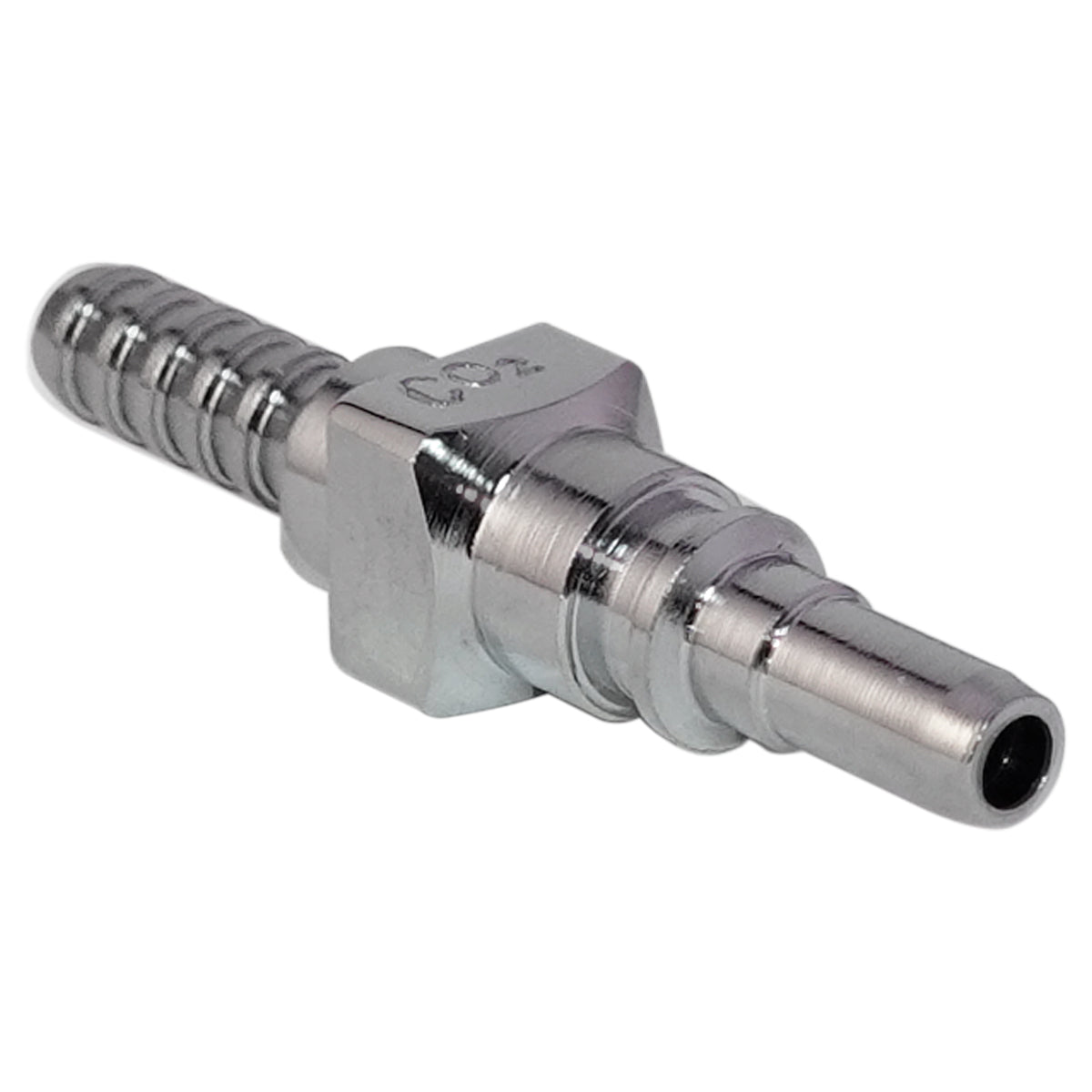 Conector enchufe rápido para CO2 manguera 5/16″ (8mm)